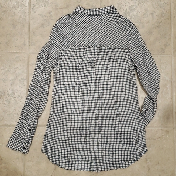 BDG Plaid Flannel Button-Down Shirt - Picture 5 of 7